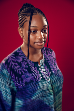 Load image into Gallery viewer, Daniyan Beaded Shirt Dress