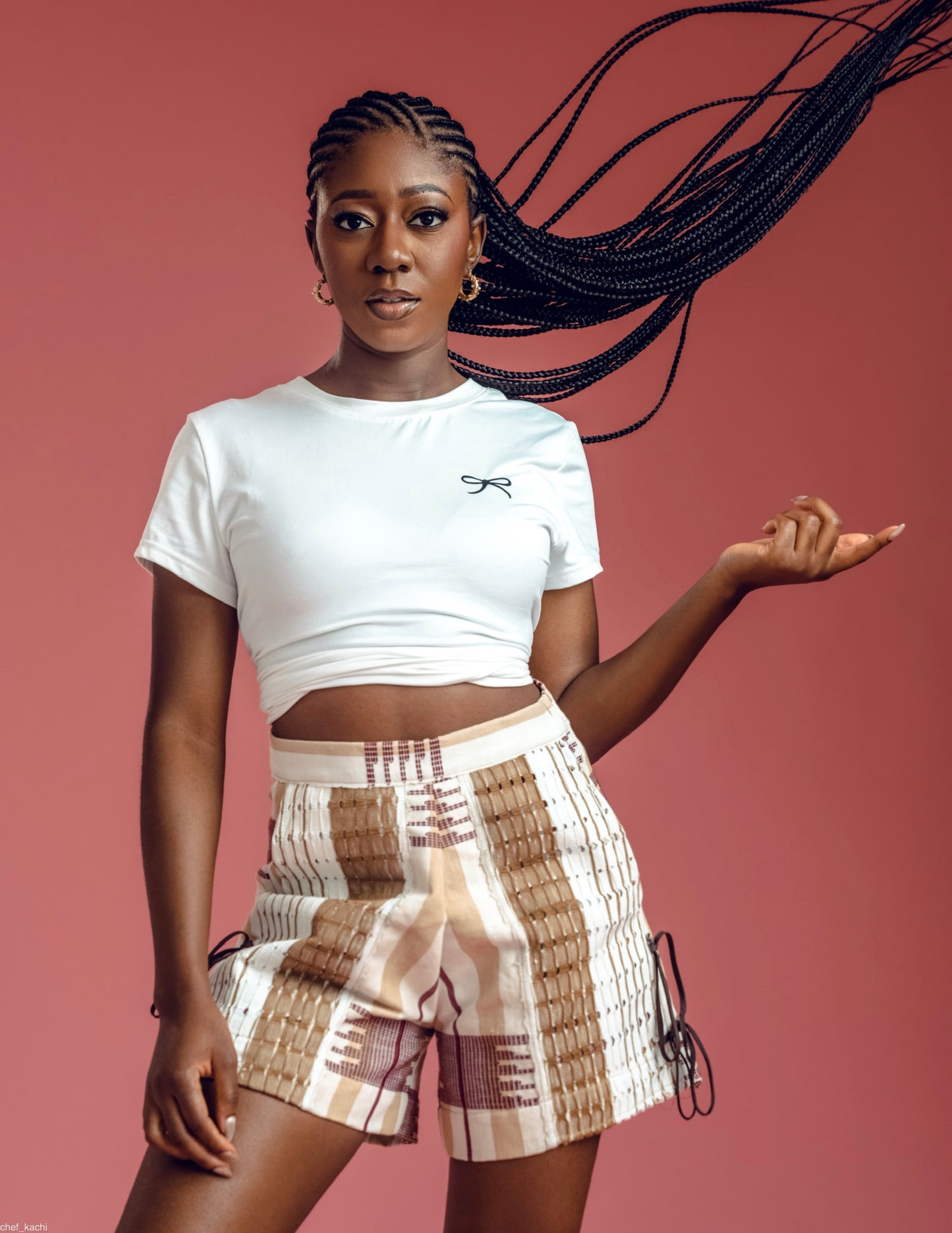 Tomilola Aso Oke Shorts
