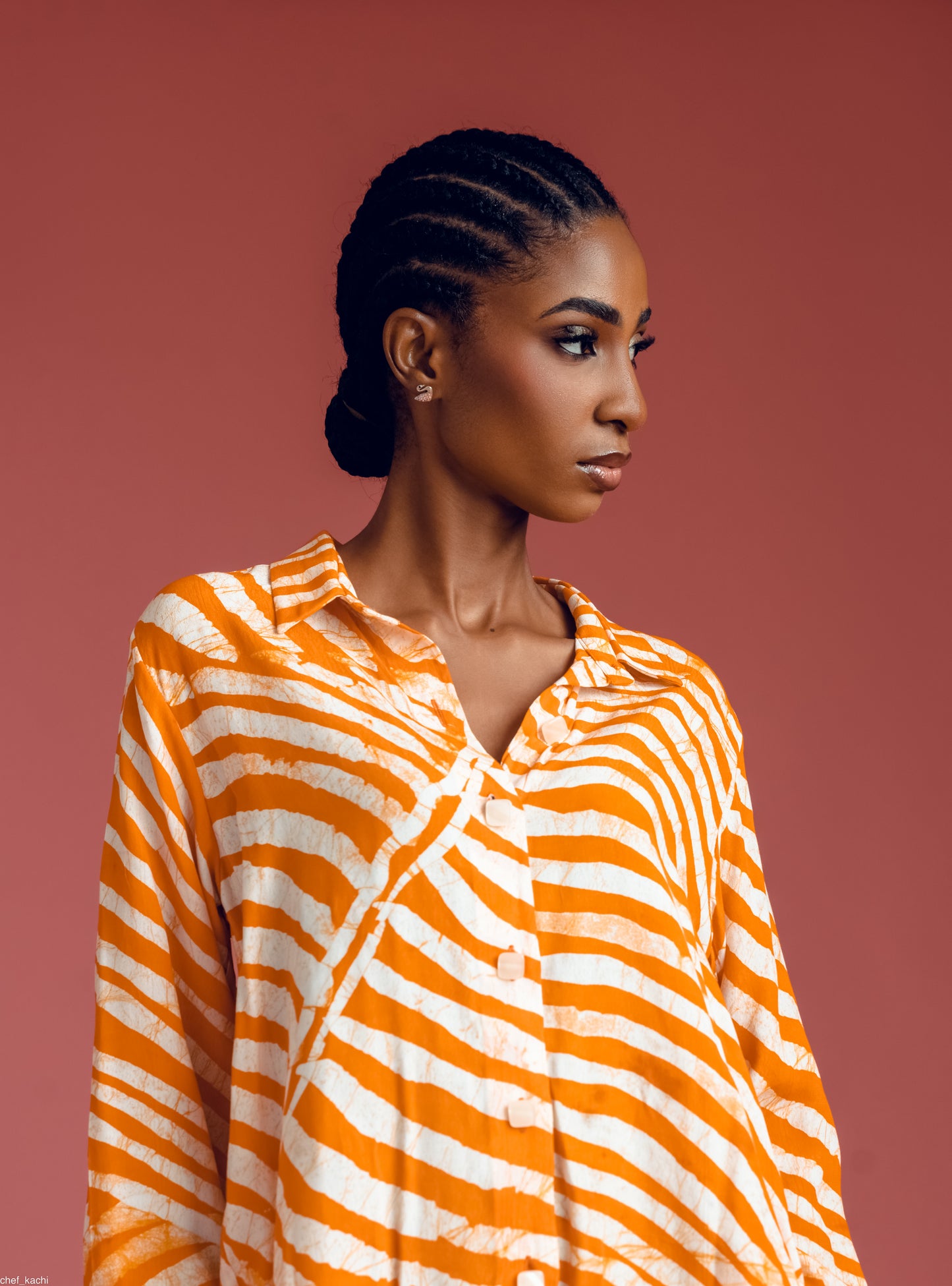Chi Yellow Gold Pant Set