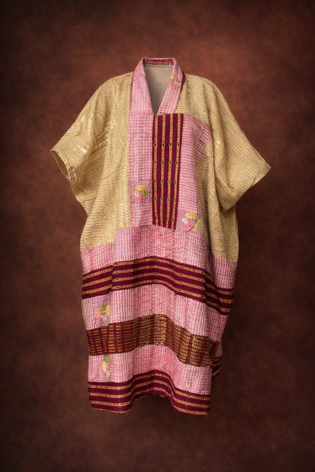 Aisha Vintage Aso Oke Kaftan