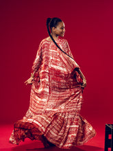 Load image into Gallery viewer, Yimika V Neckline Tiered Kaftan
