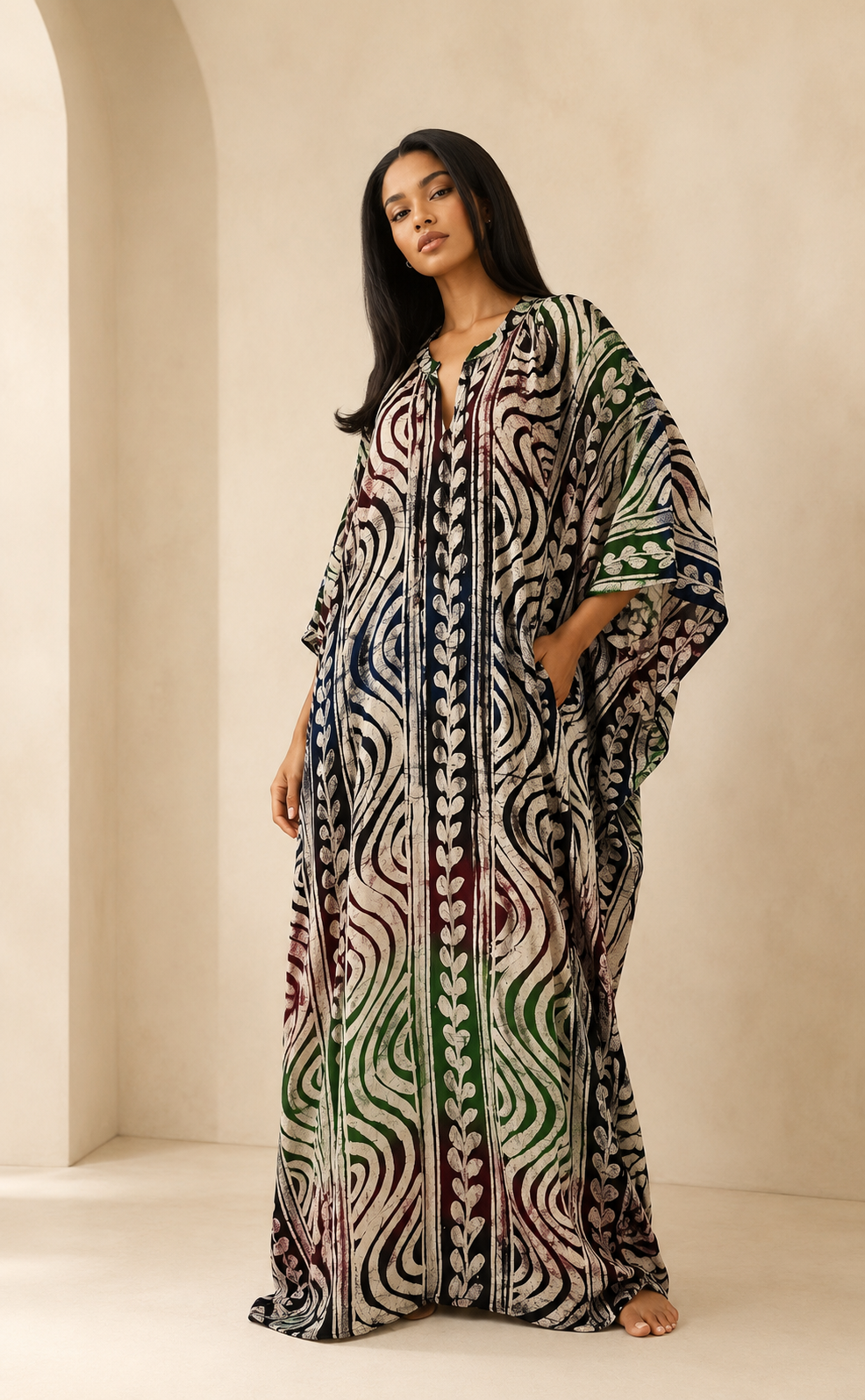 Layla in Silk Chiffon