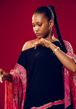 Load image into Gallery viewer, Ranti Off The Shoulder Kaftan
