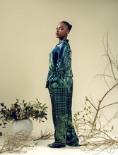 Load image into Gallery viewer, Free Hand Yoruba Print Silk Adire Trousers
