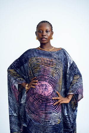 Tinuke Circle Design Kaftan