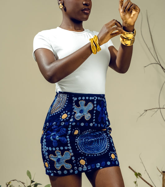 Omolola Beaded Skirt