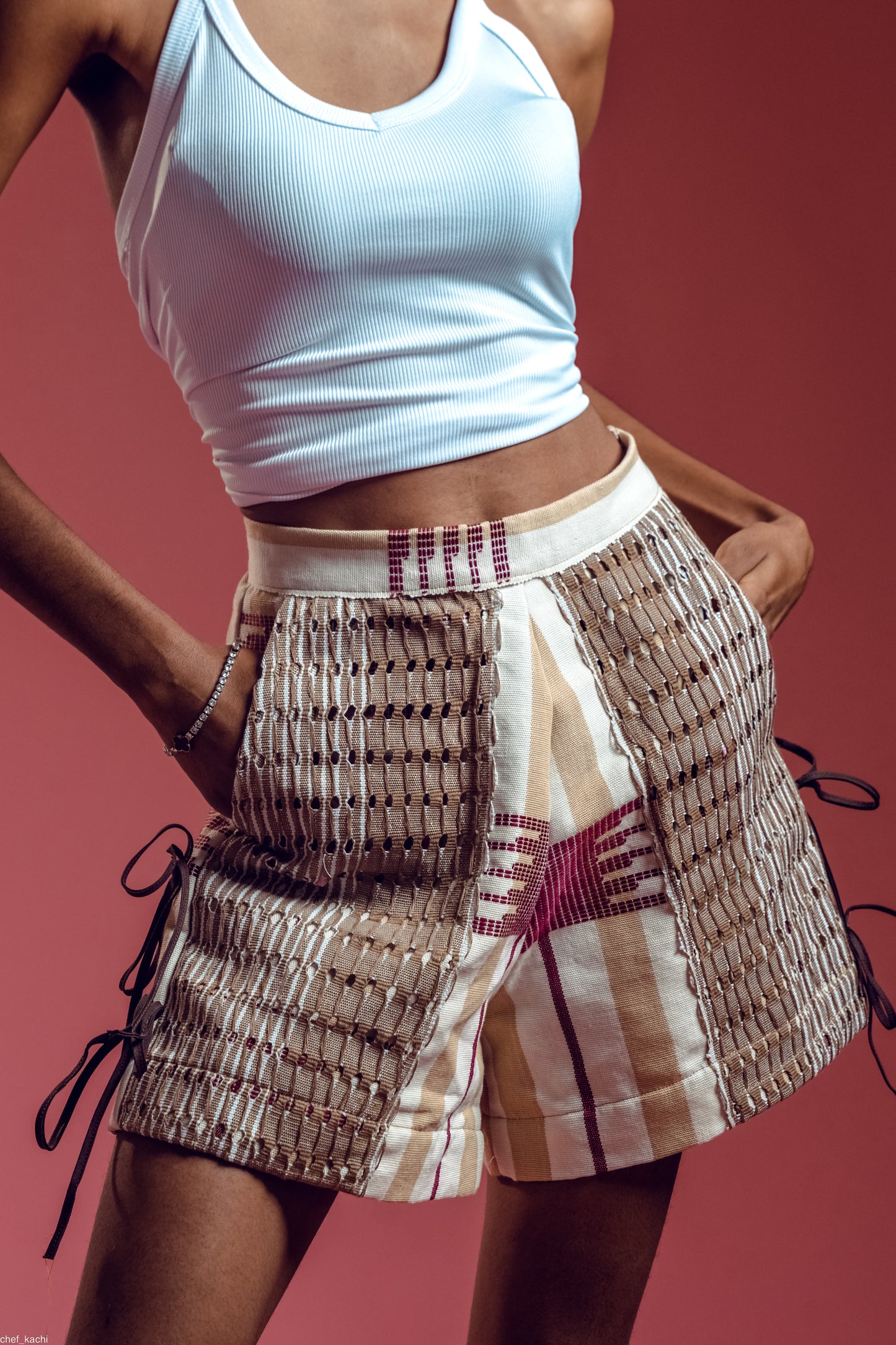 Olori Oloni & Jawu Shorts with bows