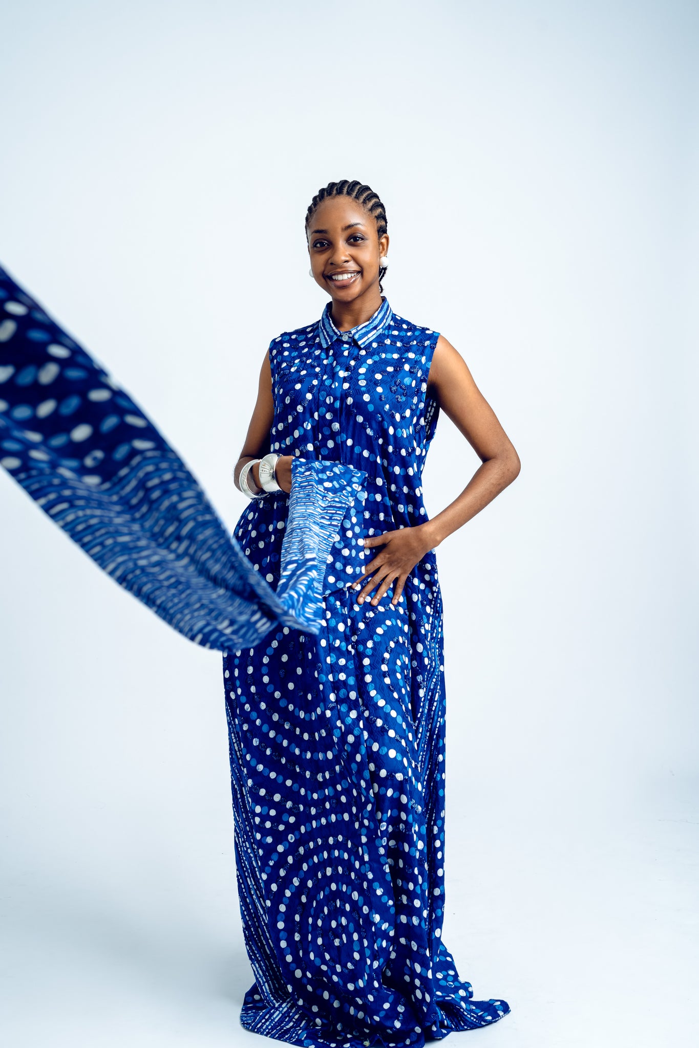 Ayodele Beaded Sleeveless Dress