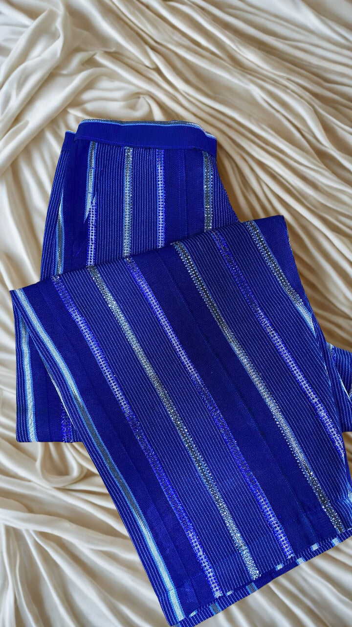 Aso Oke Trousers with Stones