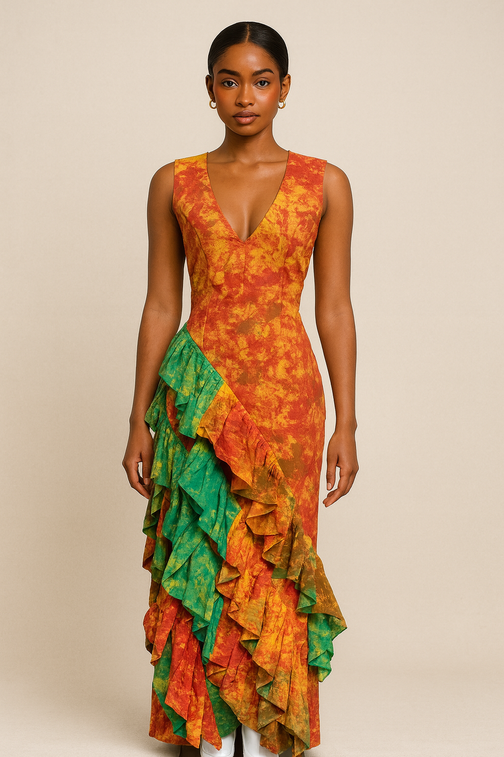 Kareena Ruffle Dress