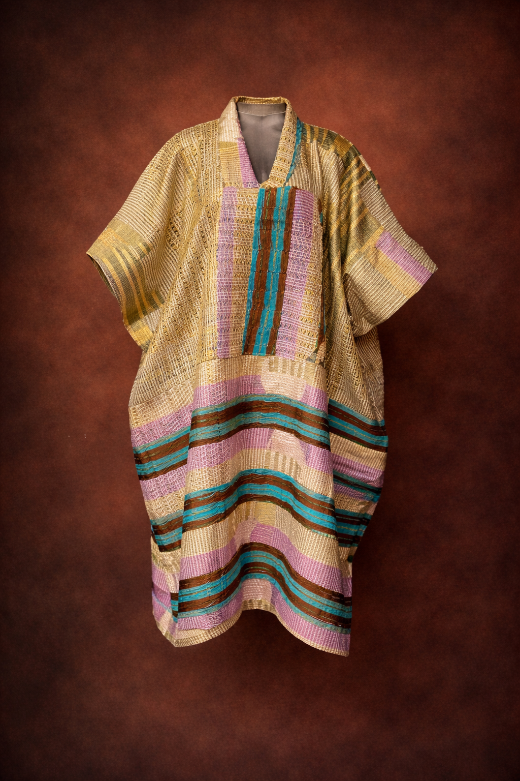 Aisha Vintage Aso Oke Kaftan